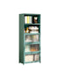 Green Glass Paned Accent Cabinet Modern Bamboo Storage Cabinet Clearhalo 'Cabinets & Chests' 'cabinets_chests' 'furn' 'furn_cabinets_chests' 'Furniture' 'Living Room Furniture' 1200x1200_9f9bcc88-c575-4b6f-8d0a-2a6f3cbcb65c