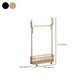 Luxury Metallic Coat Hanger Free Standing Coat Rack with Universal Wheel
