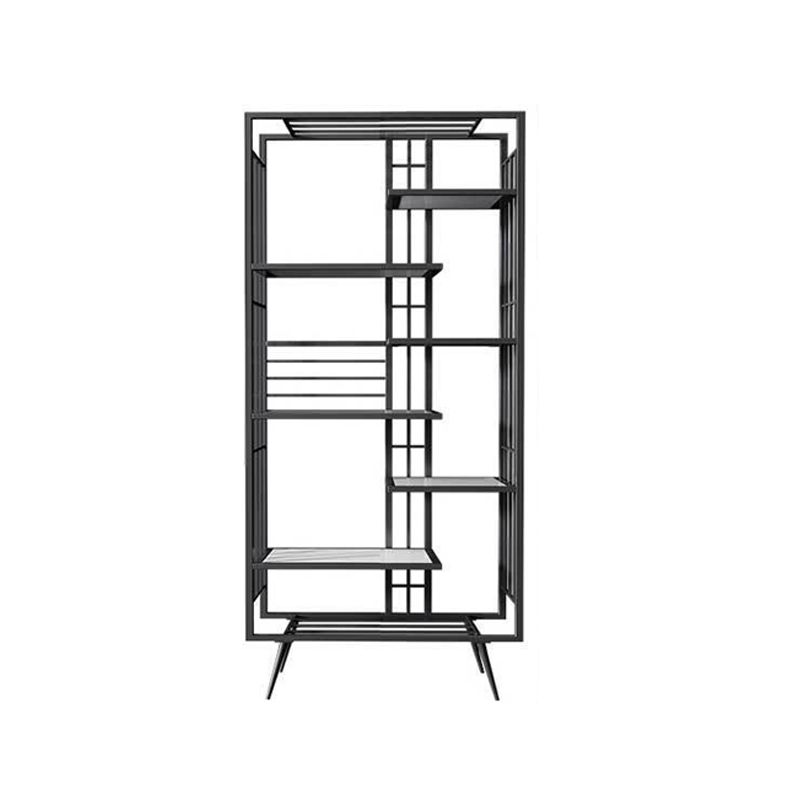 70.87"H Bookshelf Open Back Glam Style Bookcase for Home Office Study Room Clearhalo 'Bookcases' 'furn' 'furn_bookcases' 'Furniture' 'furniture_bookcases' 'kitchen' 'kitchen_bookcases' 'Living Room Furniture' 'Office Furniture' 1200x1200_9f9fa8b5-0aef-4b61-8856-0497fd653f40