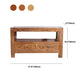 Asian Elm TV Cabinet Natural/Brown/Walnut Living Room TV Stand with Storage