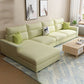 Contemporary Stationary Recessed Arm Living Room Cushions Sofa Chaise