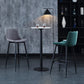 Modern Velvet Bar Stool Backrest Counter Stool for Dining Room Clearhalo 'Bar Furniture' 'Bar Stools' 'bar_stools' 'furn' 'furn_bar_stools' 'Furniture' 'Kitchen & Dining Furniture' 1200x1200_9fa3a44b-5ebf-4c9d-871f-4d289b73e080