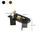 Modern Tempered Glass Dining Table Glass Base for Dining Room Clearhalo 'Dining Tables & Seating' 'Dining Tables' 'dining_table' 'furn' 'furn_dining_table' 'Furniture' 'Kitchen & Dining Furniture' 1200x1200_9fa3d8e6-83ef-4d0c-aaa8-0ca1eccae590