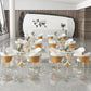 Traditional Luxury Dining Table White Stone Center Top Round Dining Table Clearhalo 'Dining Tables & Seating' 'Dining Tables' 'dining_table' 'furn' 'furn_dining_table' 'Furniture' 'furniture_dining_table' 'Kitchen & Dining Furniture' 'kitchen' 'kitchen_dining_table' 1200x1200_9fa63f01-29e3-4292-acf0-eca3d6b4736e