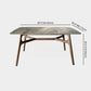 Modern Dining Table Set Sintered Stone Dining Table Rectangular Dining Table with Solid Wood Base Clearhalo 'Dining Room Sets' 'Dining Tables & Seating' 'dining_room_set' 'furn' 'furn_dining_room_set' 'Furniture' 'furniture_dining_room_set' 'Kitchen & Dining Furniture' 'kitchen&dining_furn' 'kitchen' 1200x1200_9fa6ea18-c8cd-4036-addb-87e4f5d76ce3