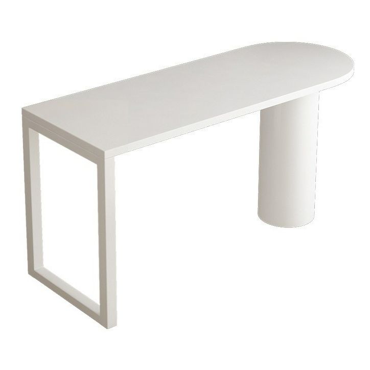 Specialty Wood Top Bar Table Matte Finish Contemporary Pub Table