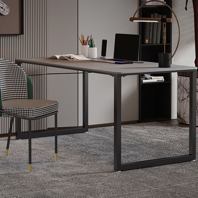 Sintered Stone Rectangular Meeting Table Home Office Industrial Writing Desk Clearhalo 'furn' 'furn_office_desk' 'Furniture' 'furniture_office_desk' 'Office Desks' 'Office Furniture' 'office_desk' 1200x1200_9faf7c92-4655-469f-9a7e-dc1bea1e23e9