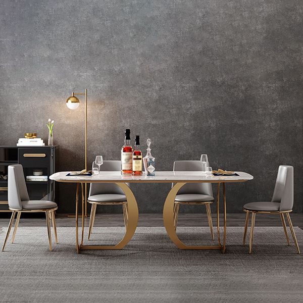 Ensemble de table rectangle de style contemporain 1/4/7 pièces Sending pour usage domestique