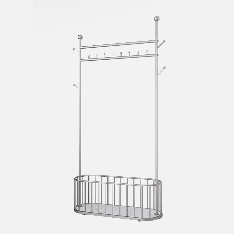 Luxueux cintre de couche métallique couleur couleur crochets debout cordage de moteur de conception