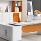 Rectangle Shape Wooden Office Desk Modern Style Writing Desk for Office