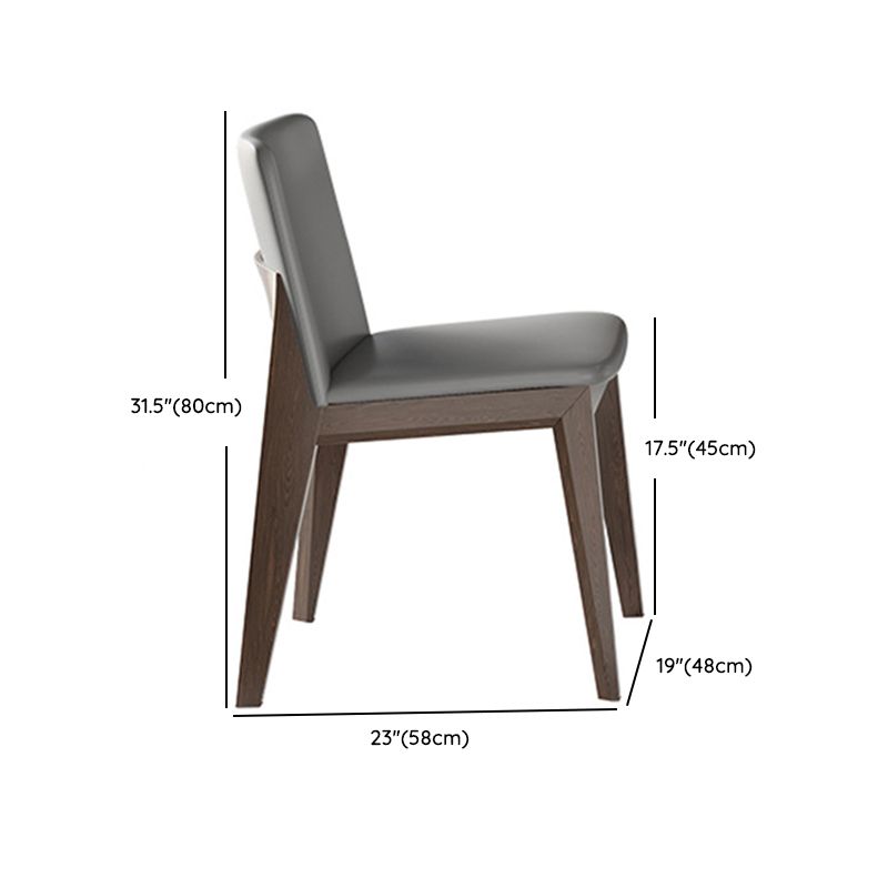 Table à manger blanche brillante avec chaises en cuir 1/2/4/5/7 pièces modernes