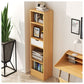 Contemporary Wood Bookcase, Geometric Bookshelf for Living Room Clearhalo 'Bookcases' 'furn' 'furn_bookcases' 'Furniture' 'Office Furniture' 1200x1200_9fb73e25-c09c-4627-90eb-83fc278cc394