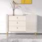 Tavolo a buffet in stile glam Credenza a buffet con armadi e cassetti
