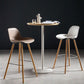 Industrial Round Wood Indoor Pub Bar Table Steel Single Pedestal Bar Dining Table Clearhalo 'Bar Furniture' 'Bar Tables' 'bar_tables' 'furn' 'furn_bar_tables' 'Furniture' 'furniture_bar_tables' 'Kitchen & Dining Furniture' 1200x1200_9fbdd1ca-e18f-48e9-9aa2-077c30e7d61e