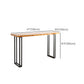 Modern 1/4/7 stuks Bar Tafel Set rechthoekige dennenhouttafel voor balkoncafé