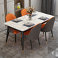 Modern Style Sintered Stone Dining Table White Rectangle Table with 4 Legs Clearhalo ' dining_table' 'Dining Tables & Seating' 'Dining Tables' 'furn' 'furn_dining_table' 'Furniture' 'furniture_dining_table' 'Kitchen & Dining Furniture' 'kitchen&dining_furn' 'kitchen' 'kitchen_dining_table' 1200x1200_9fbf1b14-ceae-4cbc-95da-7461729eb82e