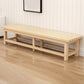 15.7" Wide Modern Entryway and Bedroom Bench Wood Bench with Legs Clearhalo 'Benches' 'Chairs & Seating' 'furn' 'furn_benches' 'Furniture' 'Living Room Furniture' 1200x1200_9fc00bfc-1965-41ed-baea-da15f9af28b4