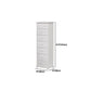 12" W Solid Wood Lingerie Chest Vertical Storage Chest with Drawers Clearhalo 'Bedroom Furniture' 'Dressers & Chests' 'dressers_chests' 'furn' 'furn_dressers_chests' 'Furniture' 1200x1200_9fc1ed52-4c5e-4b39-b572-29068aa59520