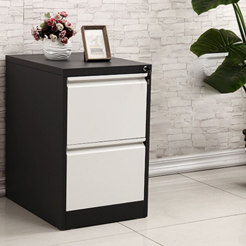 Fireproof File Cabinet Vertical Metal Contemporary File Cabinet with Locking Drawers Clearhalo 'Filing Cabinets' 'filling_cabinets' 'furn' 'furn_filling_cabinets' 'Furniture' 'Office Furniture' 1200x1200_9fc83caf-e468-424f-ac1c-053baee8bcb8