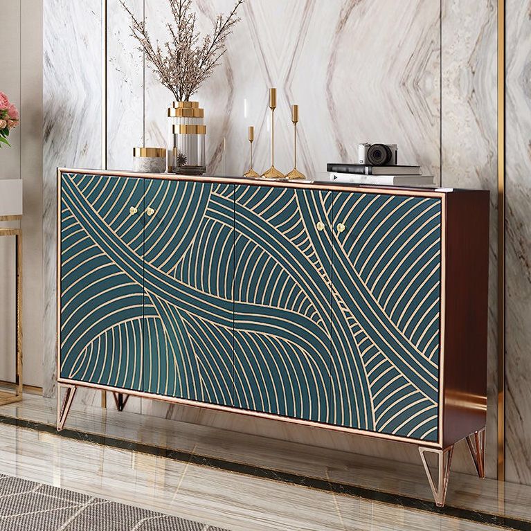 Sala da pranzo glam buffet server server legno buffet server con archiviazione