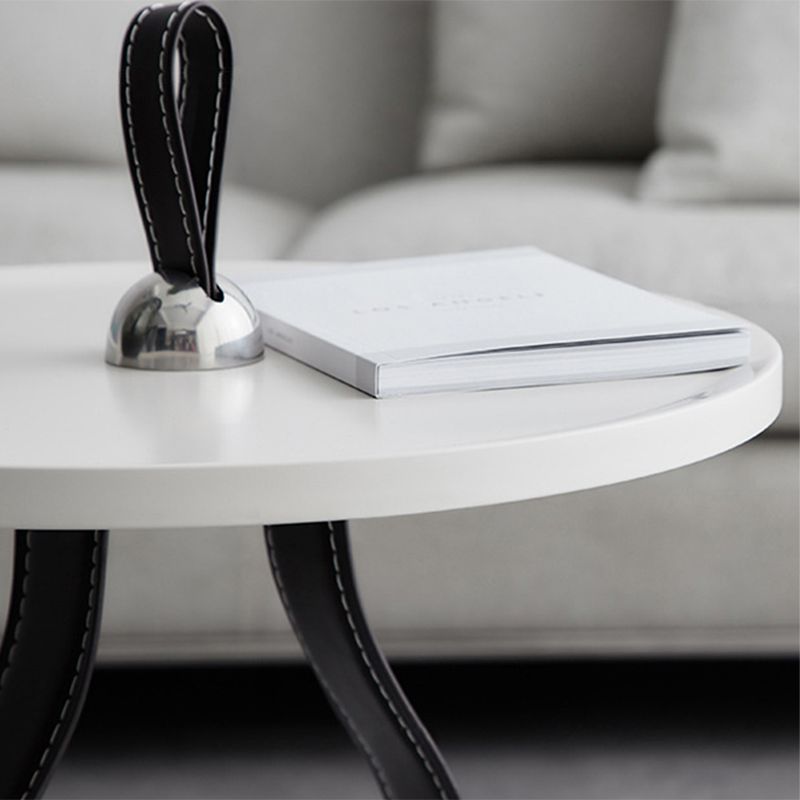 Tavolo laterale contemporaneo Piedistale con portata del soggiorno rotondo tavolo