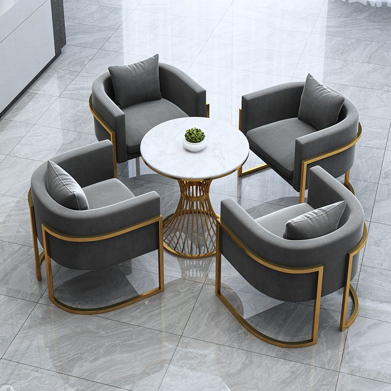 Minimalist White Standard Dining Table Round Shape Sintered Stone Dining Table with Pedestal Base Clearhalo ' dining_table' 'Dining Tables & Seating' 'Dining Tables' 'furn' 'furn_dining_table' 'Furniture' 'furniture_dining_table' 'Kitchen & Dining Furniture' 'kitchen&dining_furn' 'kitchen' 'kitchen_dining_table' 1200x1200_9fce76e1-a236-4324-af77-46166912543a