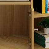 Console TV all'angolo contemporaneo console TV in legno con 2 porte