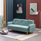 Fabric Sofa 29.92" High Recessed Arm Sofa with 3-seater for Apartment