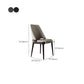 Modern Style Dining Chairs Upholstered Kitchen Chairs with Wood Legs
