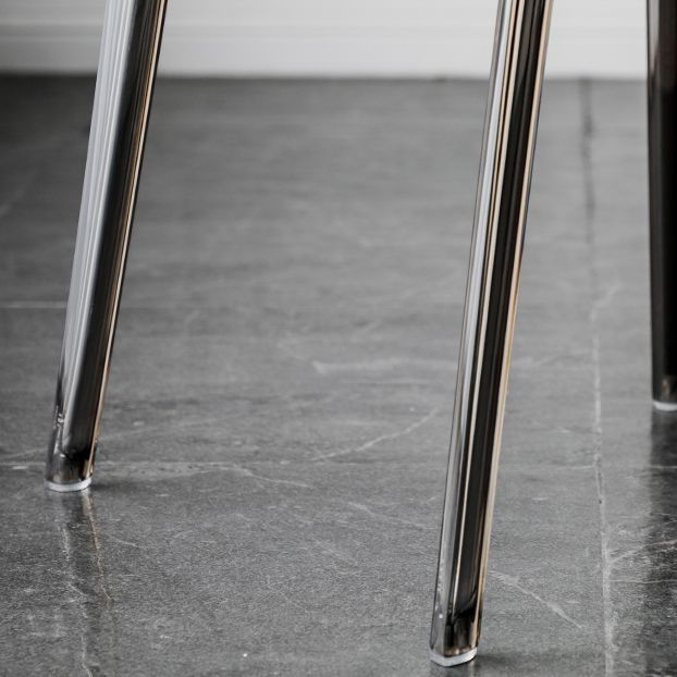 Modern Acrylic Armless Solid Back Dining Accent Chair for Home Clearhalo 'Dining Chairs' 'Dining Tables & Seating' 'dining_chair' 'furn' 'furn_dining_chair' 'Furniture' 'Kitchen & Dining Furniture' 1200x1200_9fd4c4d9-d791-485a-8155-39dcab93c701