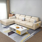 Nordic Style Sofa Bed Solid Wood Frame Multicolor Option with Pocket Storage Sofa