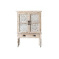 Industrial Rectangle Accent Cabinet Distressed Finish Fretwork Accent Cabinet Clearhalo 'Cabinets & Chests' 'cabinets_chests' 'furn' 'furn_cabinets_chests' 'Furniture' 'Living Room Furniture' 1200x1200_9fd704de-17cb-425f-b0f6-11493705f6c3