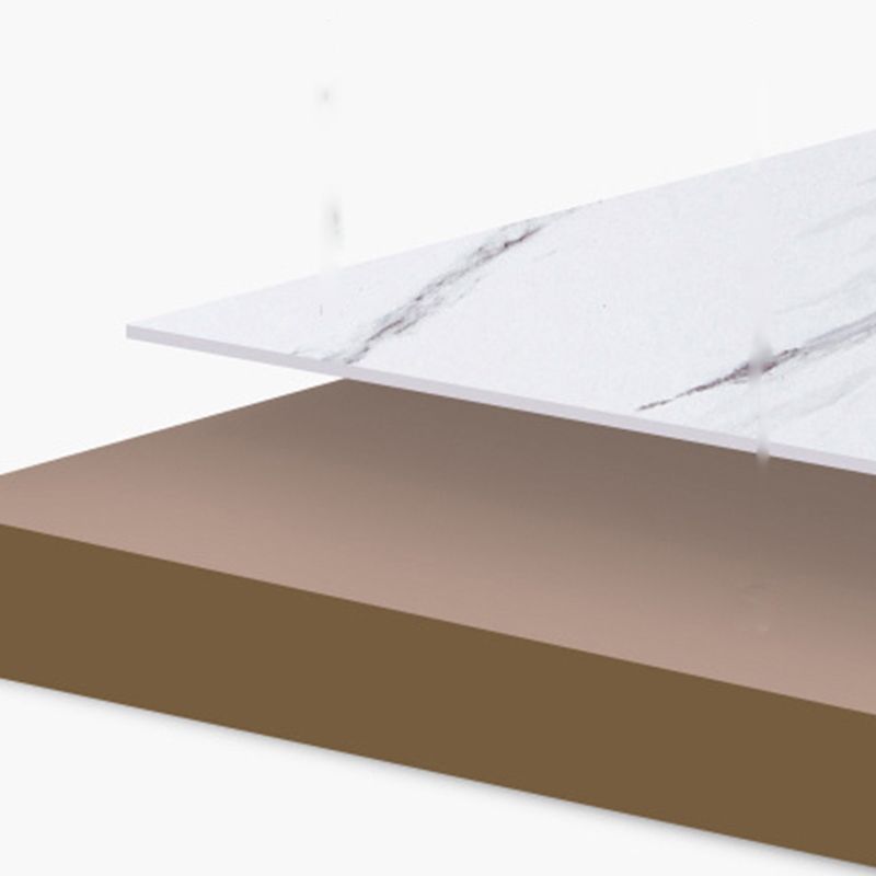 Modern Metal C Side Table Rectangular Top Side Table with Shelf Clearhalo 'Coffee & Accent Tables' 'End & Side Tables' 'end_side_tables' 'furn' 'furn_end_side_tables' 'Furniture' 'Living Room Furniture' 1200x1200_9fd95c24-cddf-4a6c-a620-179db9b80922