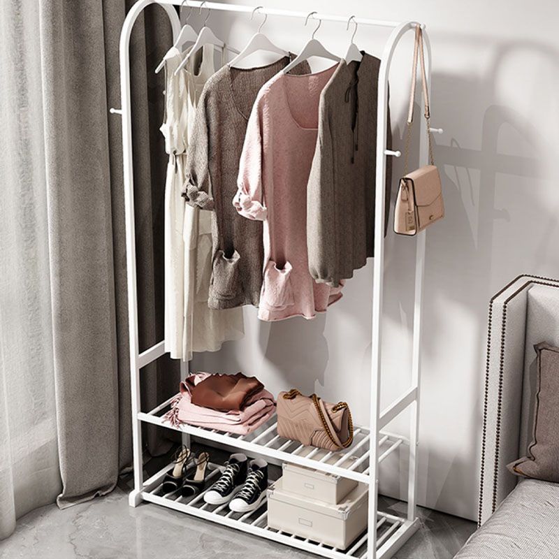 Crochets de manteau de couche à couche ordinaire luxueux avec étagères de rangement