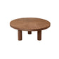 Scandinavian 3 Legs Coffee Table Round Wooden Coffee Table Set for Home Clearhalo 'Coffee & Accent Tables' 'Coffee Tables' 'coffee_tables' 'furn' 'furn_coffee_tables' 'Furniture' 'Living Room Furniture' 1200x1200_9fddc396-b69e-494e-a468-91893b9c526a