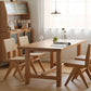 Natural Scandinavian Dining Chairs Rubber Wood Low Back Dining Side Chair Clearhalo 'Dining Chairs' 'Dining Tables & Seating' 'dining_chair' 'furn' 'furn_dining_chair' 'Furniture' 'Kitchen & Dining Furniture' 1200x1200_9fe22f7c-4d01-4832-b2d2-450b40eb5121