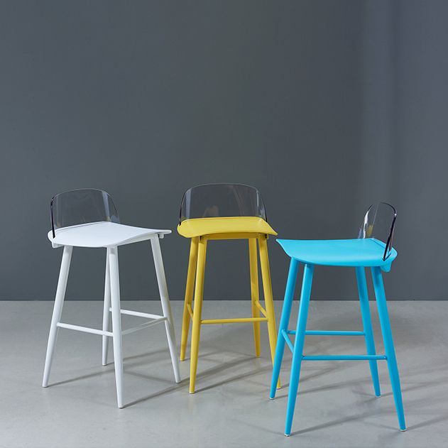 Sgabello da bar rettangolo interno bassa schiena poggiapiedi moderni sgabelli moderni