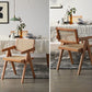 Modern Wood Kitchen and Dining Room Chair Open Back Dining Side Chair Clearhalo 'Dining Chairs' 'Dining Tables & Seating' 'dining_chair' 'furn' 'furn_dining_chair' 'Furniture' 'furniture_dining_chair' 'Kitchen & Dining Furniture' 1200x1200_9fe6e1a9-e747-494c-9650-12d620054768