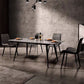 Metal Contemporary Rectangular Dining Table Sintered Stone Table for Kitchen and Dining Room Clearhalo ' dining_table' 'Dining Tables & Seating' 'Dining Tables' 'furn' 'furn_dining_table' 'Furniture' 'furniture_dining_table' 'Kitchen & Dining Furniture' 'kitchen&dining_furn' 'kitchen' 'kitchen_dining_table' 1200x1200_9fe7e579-4af9-4321-8710-90b0673ac3d2