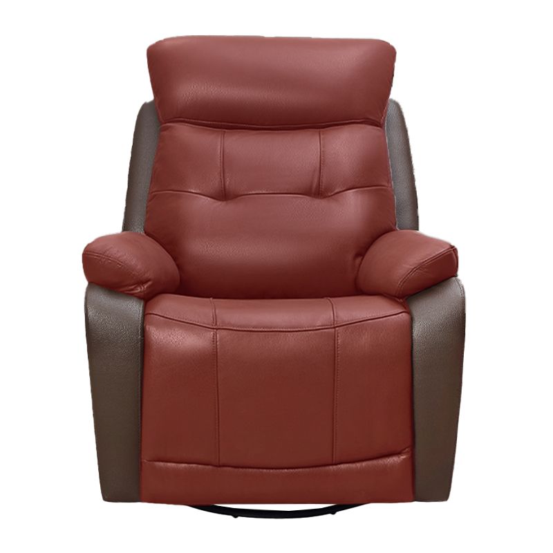 38" Wide Standard Recliner Genuine Leather Single Recliner Chair
