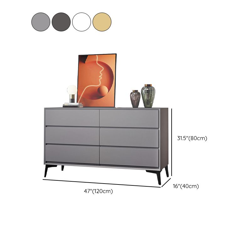 Modern Style Storage Chest Solid Wood Storage Chest Dresser , 15.6 Inch Width