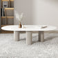 Glass Top Dining Table Modern Oval Indoor Dining Table with 3 White Legs Clearhalo 'Dining Tables & Seating' 'Dining Tables' 'dining_table' 'furn' 'furn_dining_table' 'Furniture' 'furniture_dining_table' 'Kitchen & Dining Furniture' 'kitchen' 'kitchen_dining_table' 1200x1200_9febf82f-caaf-44fb-9d5b-deaa792c2cd2