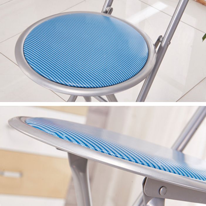 Modern Folding Armless Counter Stool Iron Cashier Bar Stool with Footrest Clearhalo 'Bar Furniture' 'Bar Stools' 'bar_stools' 'furn' 'furn_bar_stools' 'furniture_bar_stools' 'Kitchen & Dining Furniture' 'kitchen&dining_furn' 'kitchen' 'kitchen_furn' Furniture' 1200x1200_9fedb920-a25c-474c-8bc8-1c1ef4cf9485