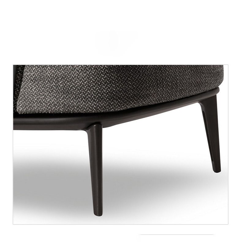 Mid-century Modern Accent Chair Solid Color Fixed Back Armchair Clearhalo 'Accent Chairs' 'accent_chairs' 'Chairs & Seating' 'furn' 'furn_accent_chairs' 'Furniture' 'Living Room Furniture' 1200x1200_9fedc769-f7df-43a6-b483-8a263a1e2f29