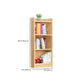 Modern Floor Vertical Bookshelf Brown Closed Back Wooden Shelf Bookcase for Bedroom Clearhalo 'Bookcases' 'furn' 'furn_bookcases' 'Furniture' 'Office Furniture' 1200x1200_9feec2a9-4ed5-4459-81da-5b7808b03991