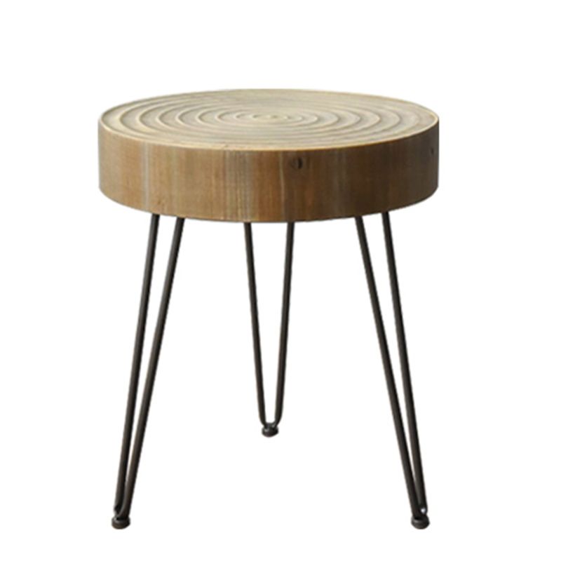 3 Legs Round Natural Finish Coffee Table Rustic Wooden Coffee Table Clearhalo 'Coffee & Accent Tables' 'Coffee Tables' 'coffee_tables' 'furn' 'furn_coffee_tables' 'Furniture' 'furniture_coffee_tables' 'Living Room Furniture' 1200x1200_9ff266d6-5663-422b-966c-de0ba695053e