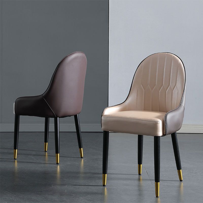 Scandinavian Indoor Arm Chair Upholstered Parsons Wood Dining Room Chair (Set of 2) Clearhalo ' kitchen&dining_furn' 'Dining Chairs' 'Dining Tables & Seating' 'dining_chair' 'furn' 'furn_dining_chair' 'Furniture' 'furniture_dining_chair' 'Kitchen & Dining Furniture' 'kitchen' 1200x1200_9ff3c230-69ed-4e6b-a67c-731154bb3104