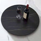 Modern style Round Dinner Table Steel Pedestal Base Table for Room