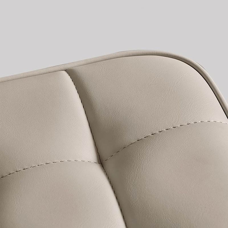 Contemporary Standard Square Leather Standard With Legs for Home Clearhalo 'furn' 'furn_ottomans_poufs' 'Furniture' 'Living Room Furniture' 'Ottomans & Poufs' 'ottomans_poufs' 1200x1200_9ff5bb81-c33f-4913-828d-8c6dbd01f985