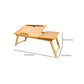 Rectangular Shape Modern Office Desk Wooden Task Desk with 2-Legs for Home